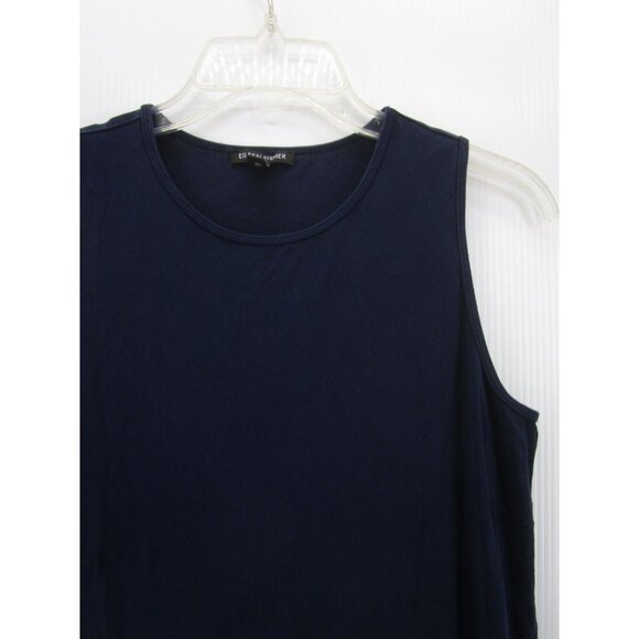Eileen Fisher Dress XS Midi Pullover Tank Top Shirt Cottage Peasant - Picture 2 of 9
